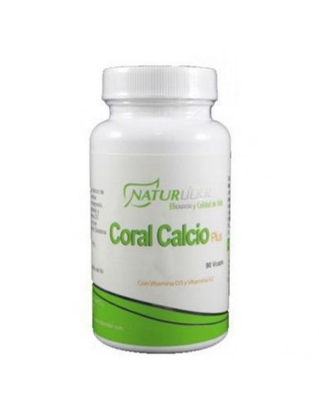 Coral Calcio Plus Naturlíder - 90 cápsulas