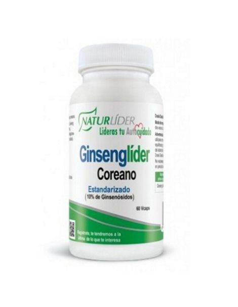 Ginseng Coreano Naturlíder - 60 cápsulas 