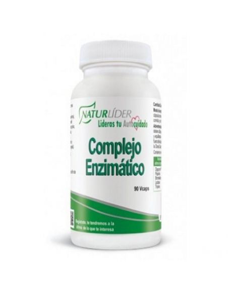 Complejo Enzimático Naturlíder - 90 cápsulas