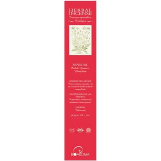 Incienso Ayurvédico Ecológico Sensual BioAroma - 12 varillas