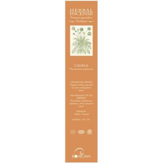 Incienso Ayurvédico Ecológico Canela BioAroma - 12 varillas