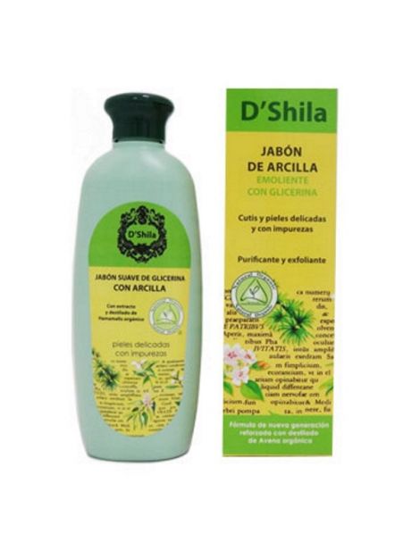 Jabón de Arcilla D'Shila - 250 ml.