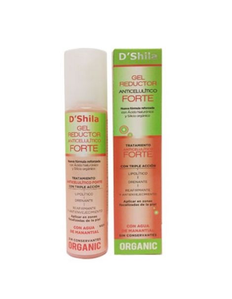 Gel Reductor Anticelulítico Forte D'Shila - 200 ml.