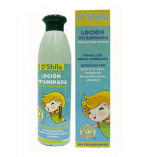 Loción Vitaminada Edad Escolar D'Shila - 250 ml.