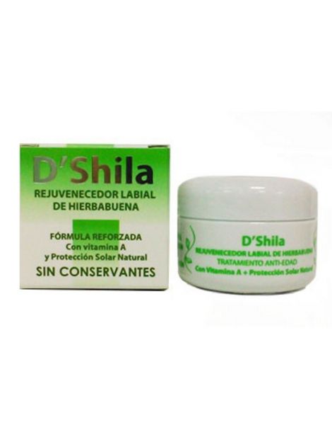 Tratamiento Rejuvenecedor Labial Hierbabuena D'Shila - 15 ml.