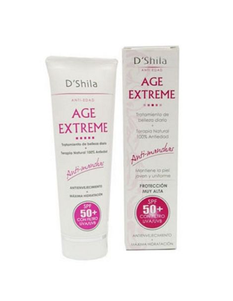 Crema Anti-Edad Age Extreme (SPF 50+) D'Shila - 50 ml.