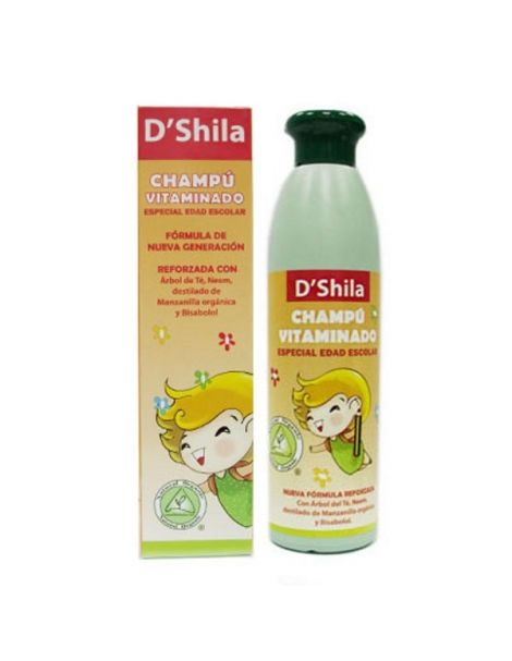 Champú Vitaminado Edad Escolar D'Shila - 250 ml.