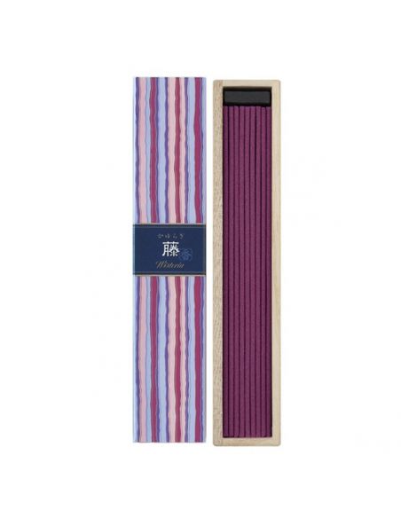 Incienso Wisteria (Glicina) Kayuragi - caja 40 barritas