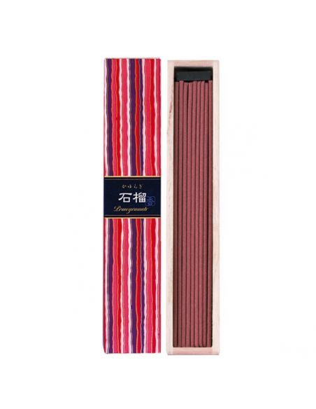 Incienso Pomegranate (Granada) Kayuragi - caja 40 barritas