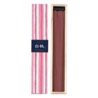 Incienso White Peach (Melocotón Blanco) Kayuragi - caja 40 barritas
