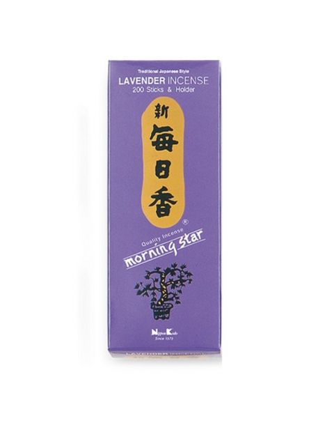 Incienso Lavanda (Morning Star Clásico) - caja 200 barritas