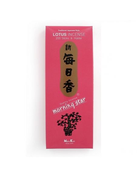 Incienso Loto (Morning Star Clásico) - caja 200 barritas