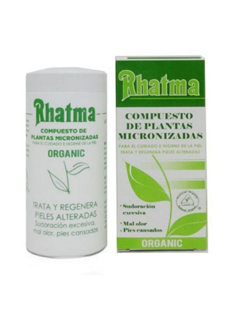 Desodorante Micronizado de Plantas Rhatma - 75 gramos