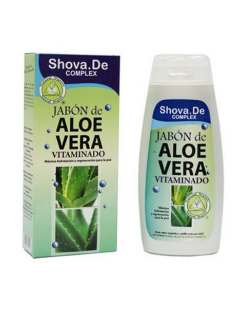 Jabón de Aloe Vera Complex Shova.De - 250 ml.
