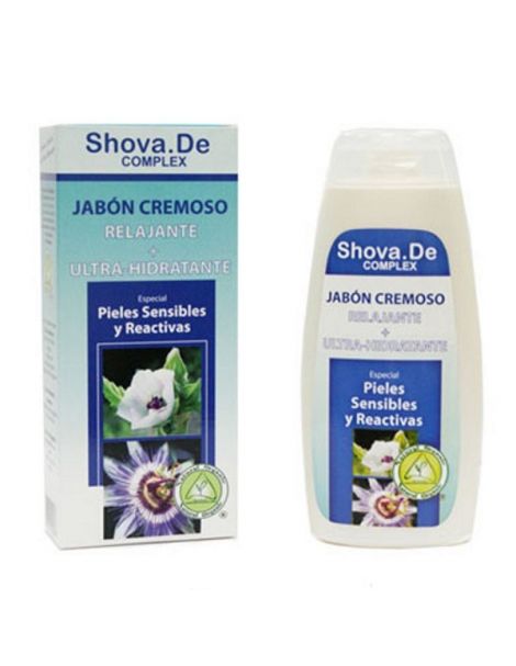 Jabón Relajante y Ultrahidratante Shova.De - 250 ml.