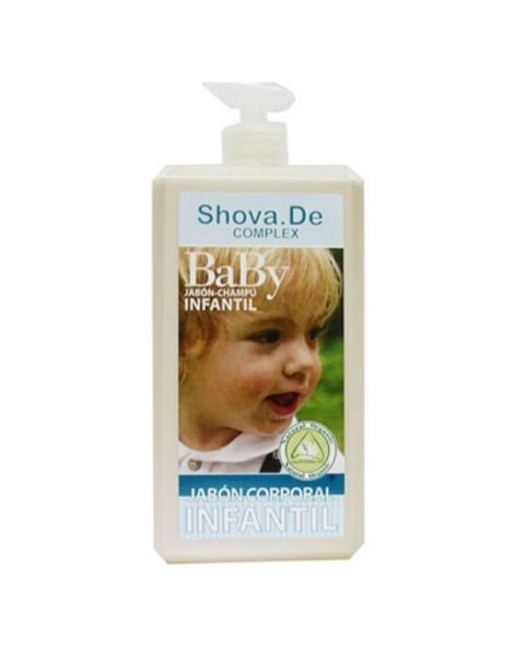 Jabón-Champú Infantil Baby Shova.De - 1000 ml.