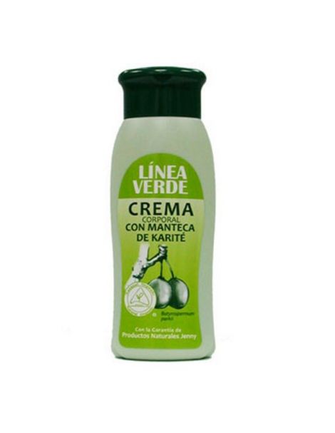 Crema Corporal con Manteca de Karité Línea Verde - 400 ml.