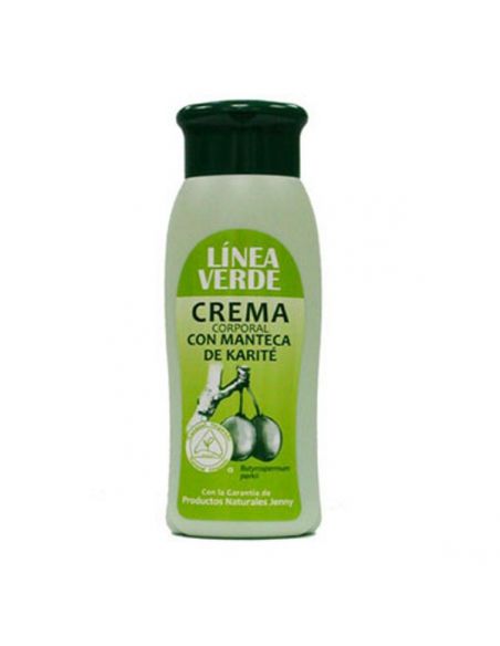 Crema Corporal con Manteca de Karité Línea Verde - 400 ml.