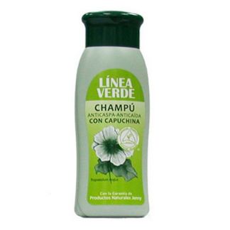 Champú Anticaspa-Anticaída con Capuchina Línea Verde - 400 ml.