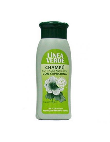 Champú Anticaspa-Anticaída con Capuchina Línea Verde - 400 ml.