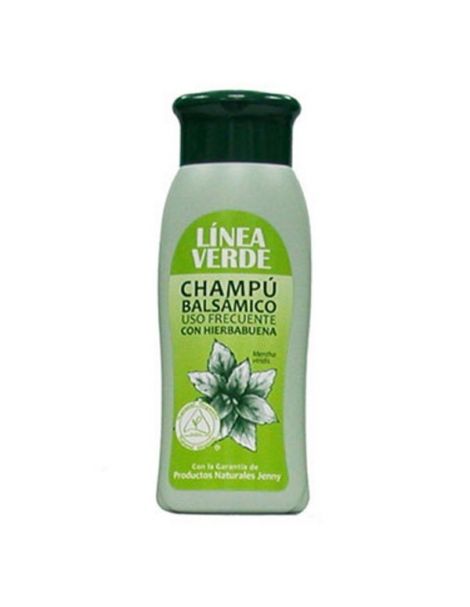 Champú Balsámico con Hierbabuena Uso Frecuente Línea Verde - 400 ml.