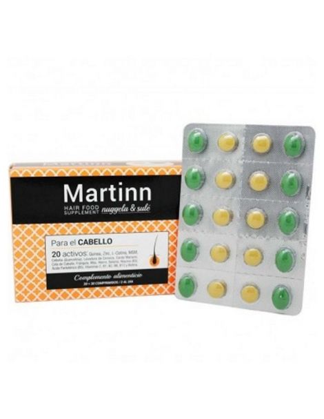 Martinn Nutrientes para el Cabello Nuggela & Sulé - 30 + 30 comprimidos