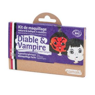 Kit de Maquillaje Infantil Bio Diablo y Vampiro Namaki