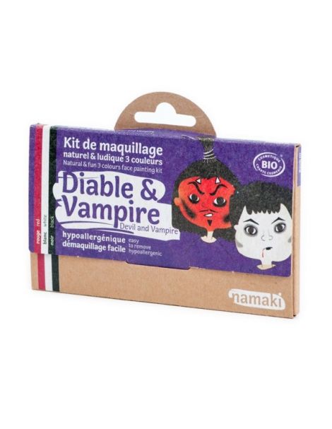 Kit de Maquillaje Infantil Bio Diablo y Vampiro Namaki