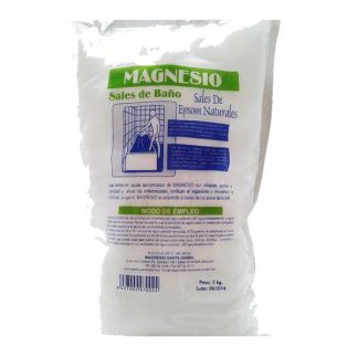 Sales de Baño de Magnesio-Epsom Santa Isabel - 4.5 Kilos