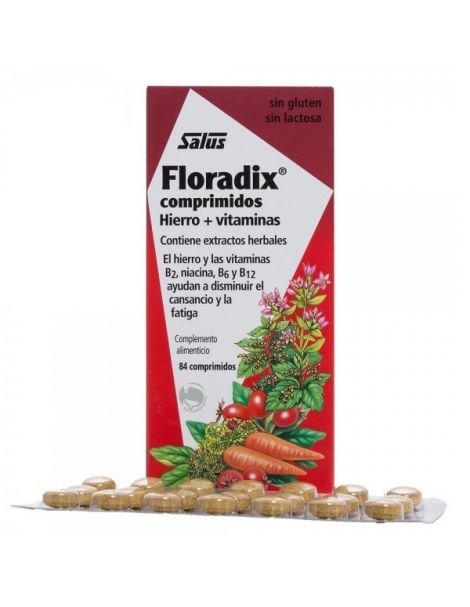 Floradix Hierro + Vitaminas Salus - 84 comprimidos