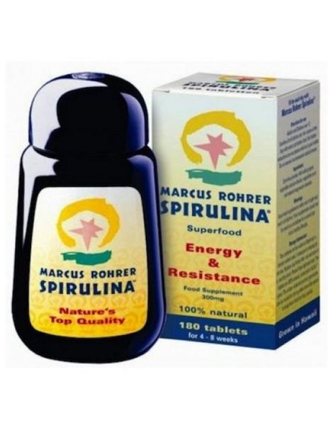Spirulina (Espirulina) Marcus Rohrer - 180 comprimidos