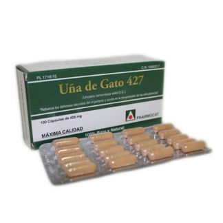 Uña de Gato 427 Fharmocat - 100 cápsulas