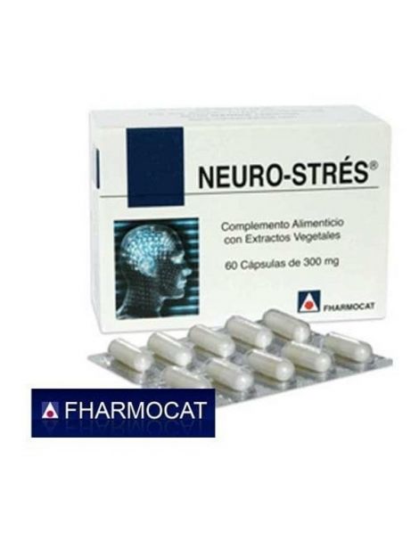 Neuro-Strés Fharmocat - 60 cápsulas