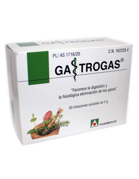 Gastrogas Fharmocat - 20 sobres