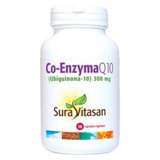 Co-Enzyma Q10 300 mg. (Ubiquinona) Sura Vitasan - 30 cápsulas