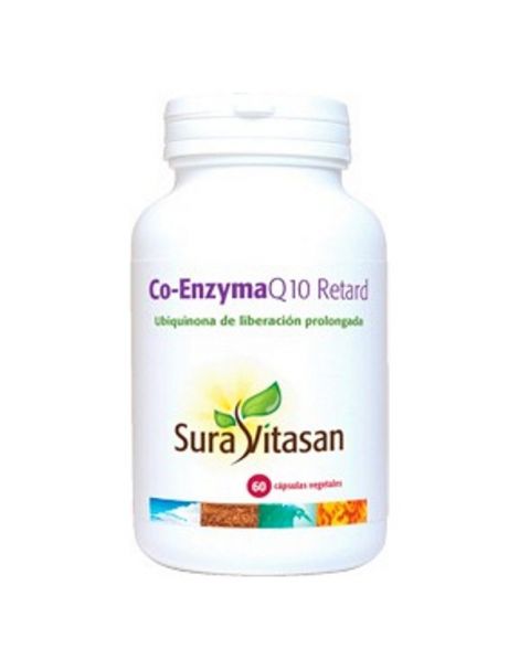 Co-Enzyma Q10 Retard 100 mg. (Ubiquinona) Sura Vitasan - 60 cápsulas