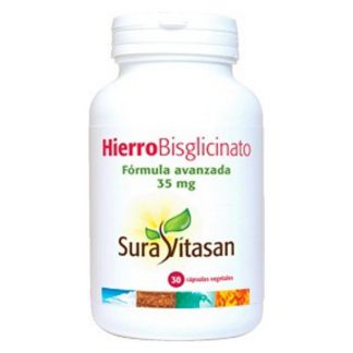 Hierro Bisglicinato Sura Vitasan - 30 cápsulas