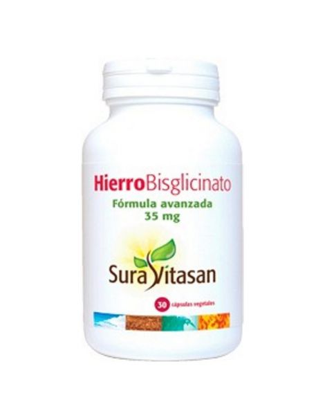 Hierro Bisglicinato Sura Vitasan - 30 cápsulas