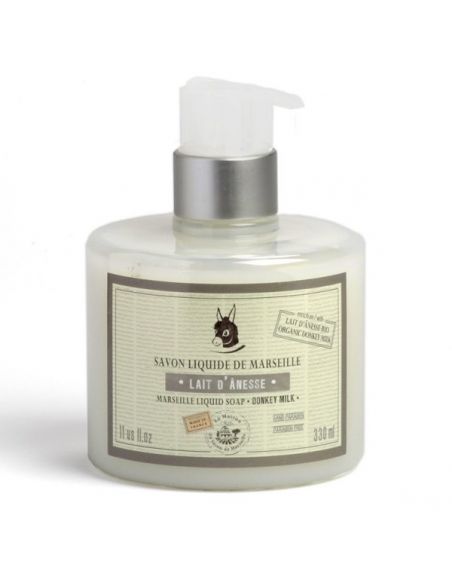 Jabón Líquido de Marsella Leche de Burra Bio - 330 ml.