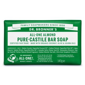 Jabón de Castilla de Almendras Dr. Bronner´s - 140 gramos