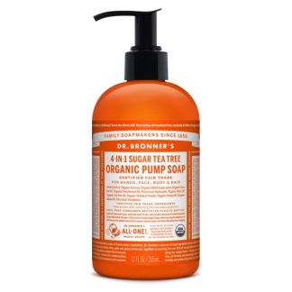 Jabón Líquido de Azúcar Shikakai de Árbol del Té Dr. Bronner´s - 355 ml.