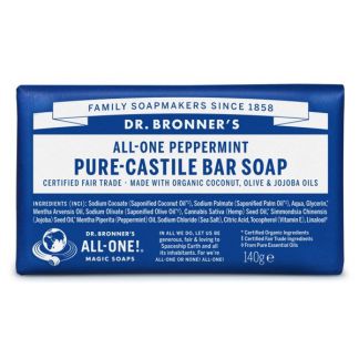 Jabón de Castilla de Menta Dr. Bronner´s - 140 gramos