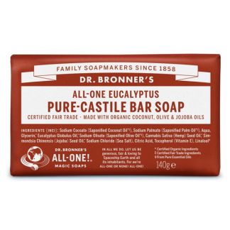 Jabón de Castilla de Eucalipto Dr. Bronner´s - 140 gramos