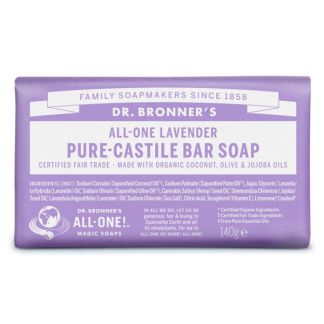 Jabón de Castilla de Lavanda Dr. Bronner´s - 140 gramos