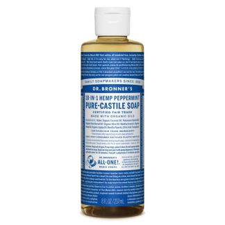 Jabón de Castilla Líquido de Menta Dr. Bronner´s - 236 ml.