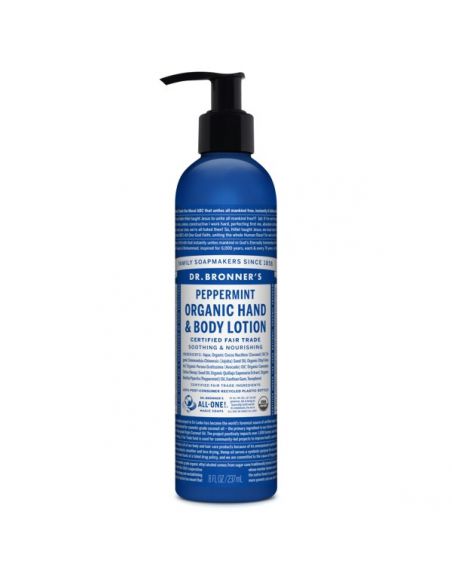 Loción Corporal de Menta Dr. Bronner´s - 237 ml.