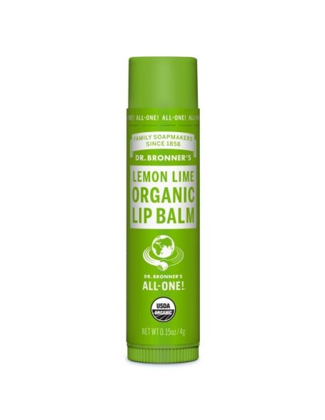 Bálsamo Labial Limón y Lima Dr. Bronner´s 4 gramos