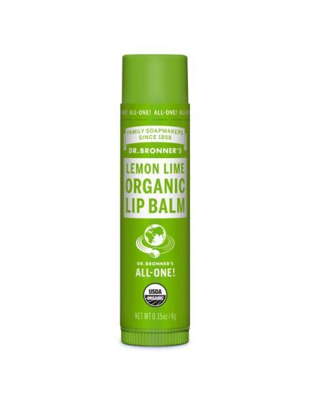 Bálsamo Labial Limón y Lima Dr. Bronner´s 4 gramos