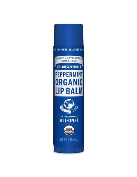 Bálsamo Labial Menta Dr. Bronner´s 4 gramos