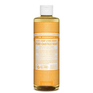 Jabón de Castilla Líquido Cítrico-Naranja Dr. Bronner´s - 473 ml.